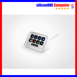 Elgato Stream Deck Neo White - 8-Key 2-Touch LCD Controller [10GBJ9901] 